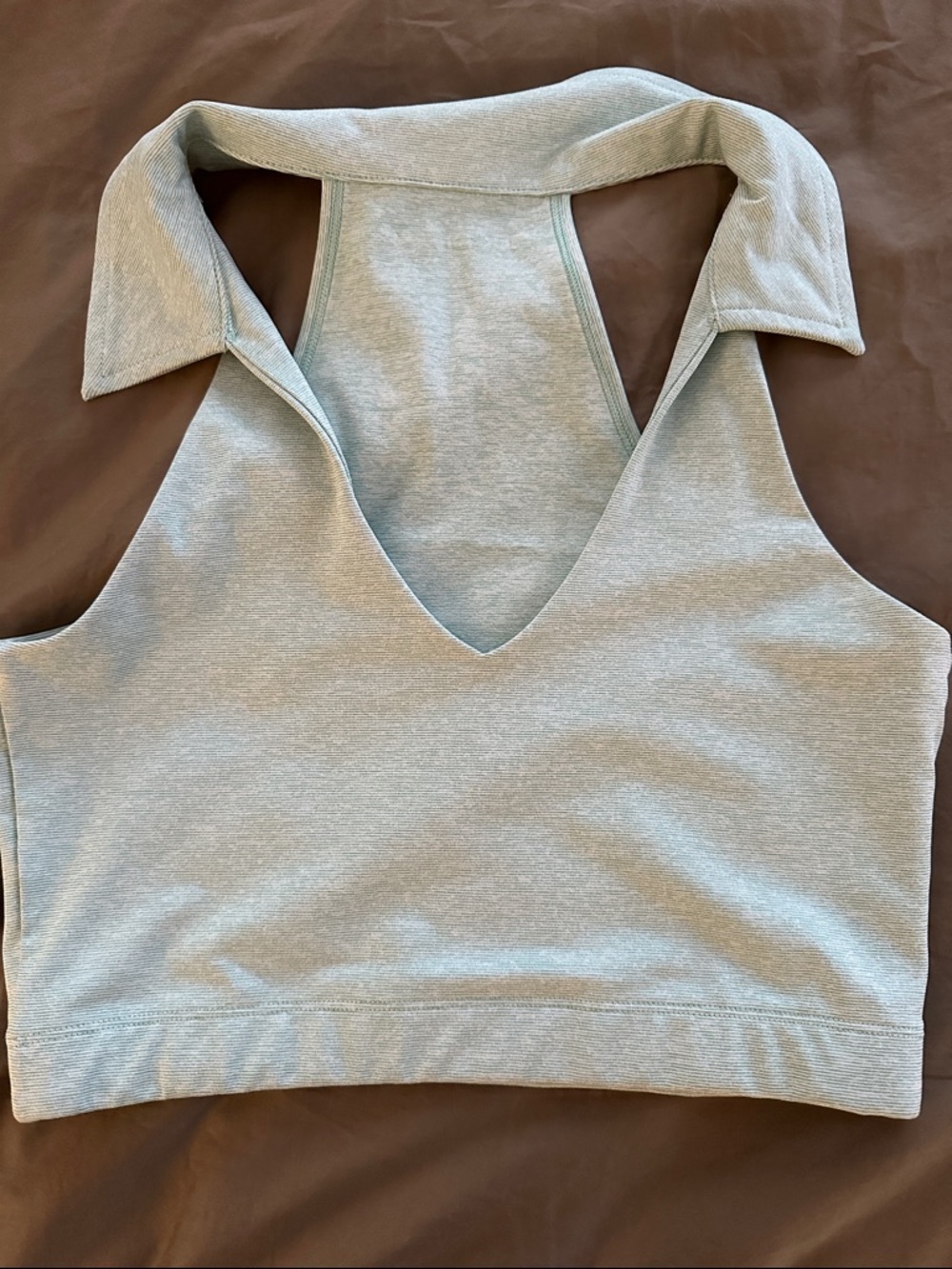 Outdoor Voices Collared Crop Tank